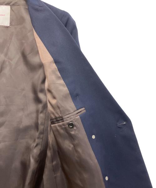 bractment（ブラクトメント）bractment (ブラクトメント) ロングテーラードジャケット ネイビー サイズ:36の古着・服飾アイテム