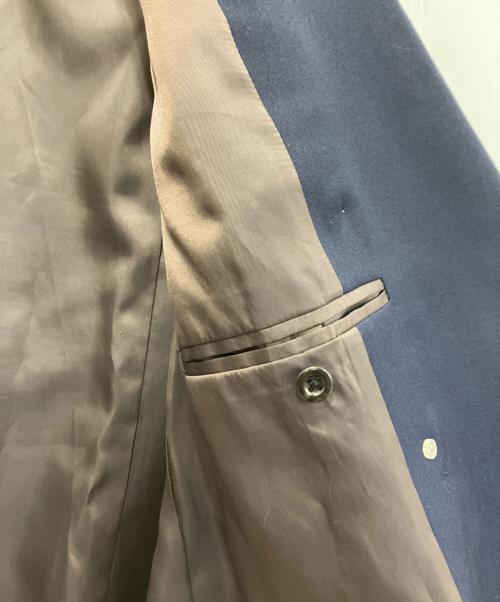 bractment（ブラクトメント）bractment (ブラクトメント) ロングテーラードジャケット ネイビー サイズ:36の古着・服飾アイテム