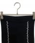中古・古着 soduk (スドーク) リブニットパンツ ブラック サイズ:FREE：4500円