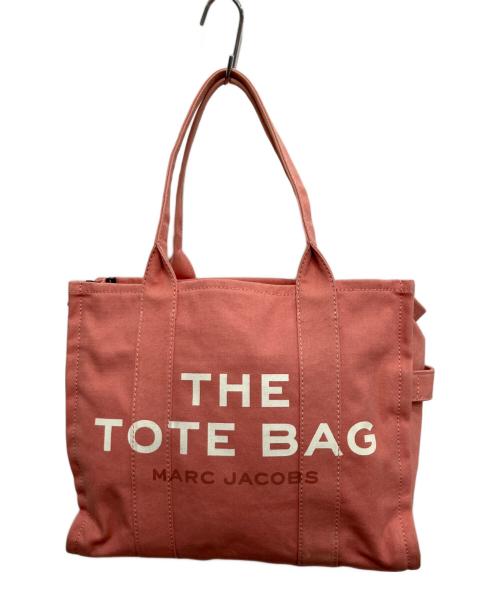 MARC JACOBS（マークジェイコブス）MARC JACOBS (マークジェイコブス) THE CANVAS LARGE TOTE BAG ピンクの古着・服飾アイテム