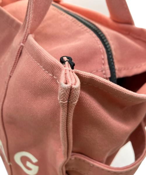 MARC JACOBS（マークジェイコブス）MARC JACOBS (マークジェイコブス) THE CANVAS LARGE TOTE BAG ピンクの古着・服飾アイテム
