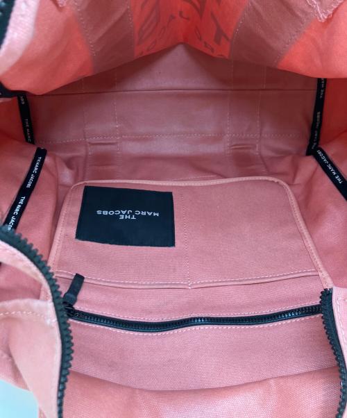 MARC JACOBS（マークジェイコブス）MARC JACOBS (マークジェイコブス) THE CANVAS LARGE TOTE BAG ピンクの古着・服飾アイテム
