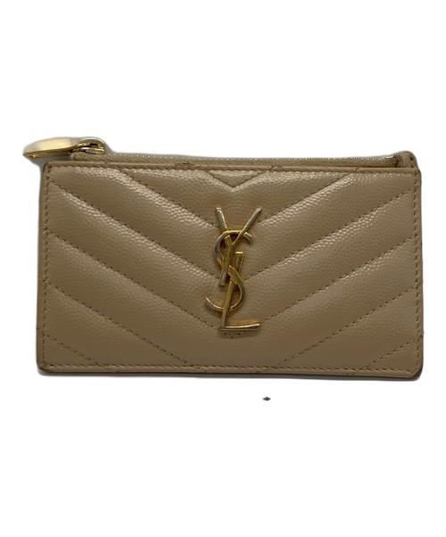 Yves Saint Laurent（イヴサンローラン）Yves Saint Laurent (イヴサンローラン) フラグメントケース ベージュの古着・服飾アイテム