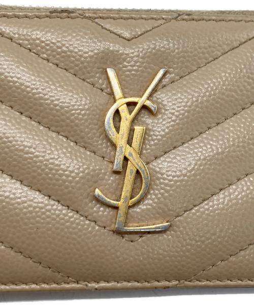 Yves Saint Laurent（イヴサンローラン）Yves Saint Laurent (イヴサンローラン) フラグメントケース ベージュの古着・服飾アイテム