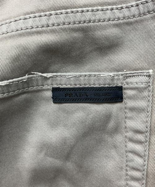 PRADA（プラダ）PRADA (プラダ) スリムパンツ グレー サイズ: 81cm (W32)の古着・服飾アイテム