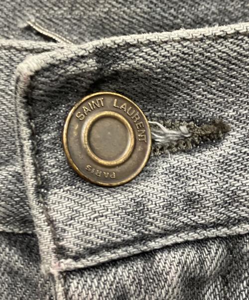 Saint Laurent Paris（サンローランパリ）Saint Laurent Paris (サンローランパリ) グレーデニム グレー サイズ:83.5cm (W33)の古着・服飾アイテム