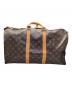 LOUIS VUITTON (ルイ ヴィトン) キーポル45バンドリエールボストンバッグ ブラウン：110000円