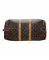 中古・古着 LOUIS VUITTON (ルイ ヴィトン) キーポル45バンドリエールボストンバッグ ブラウン：110000円