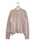 green label relaxing (グリーンレーベルリラクシング) ADER.bijoux (アデルビジュー) リボンボタンカーディガン ピンク サイズ:FREE：4000円