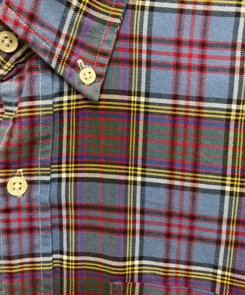 POLO RALPH LAUREN（ポロ・ラルフローレン）POLO RALPH LAUREN (ポロ・ラルフローレン) タータンチェックボタンダウンシャツ パープル サイズ:Sの古着・服飾アイテム