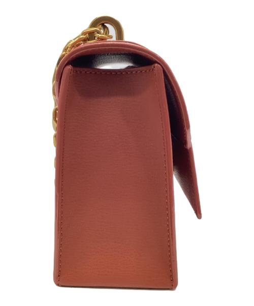 CHARLES & KEITH（チャールズアンドキース）CHARLES & KEITH (チャールズアンドキース) フロントフラップ チェーンハンドルクロスボディバッグ ブラウンの古着・服飾アイテム