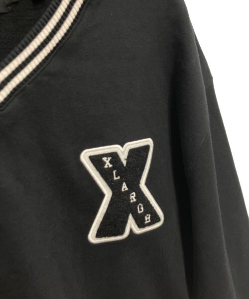 X-LARGE（エクストララージ）X-LARGE (エクストララージ) Vネックスウェット ブラック サイズ:XLの古着・服飾アイテム