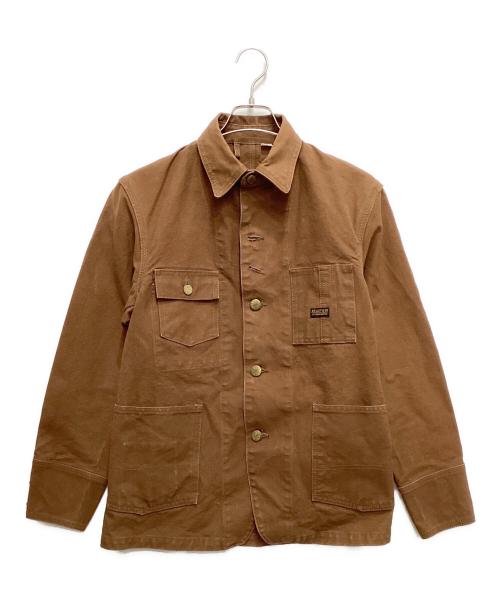 ATLAST & CO（アットラスト）ATLAST & CO (アットラスト) カバーオール ブラウン サイズ:36の古着・服飾アイテム