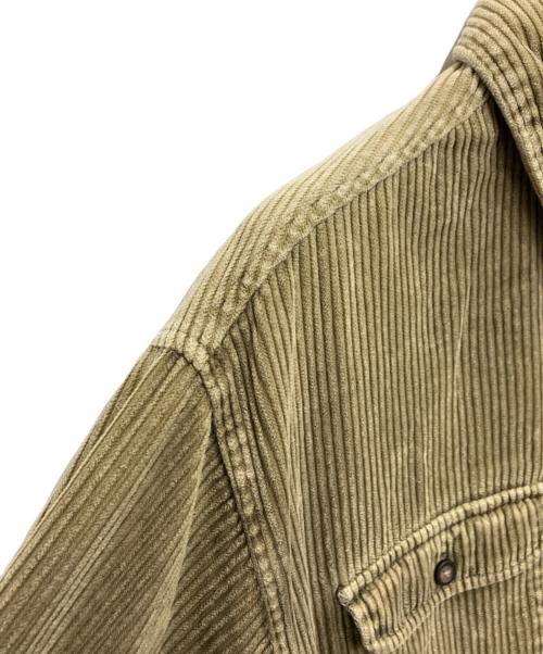ATLAST & CO（アットラスト）ATLAST & CO (アットラスト) コーデュロイシャツ ベージュ サイズ:不明の古着・服飾アイテム