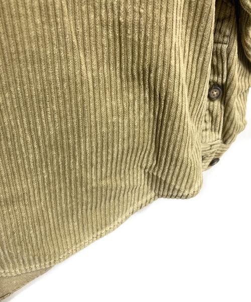 ATLAST & CO（アットラスト）ATLAST & CO (アットラスト) コーデュロイシャツ ベージュ サイズ:不明の古着・服飾アイテム