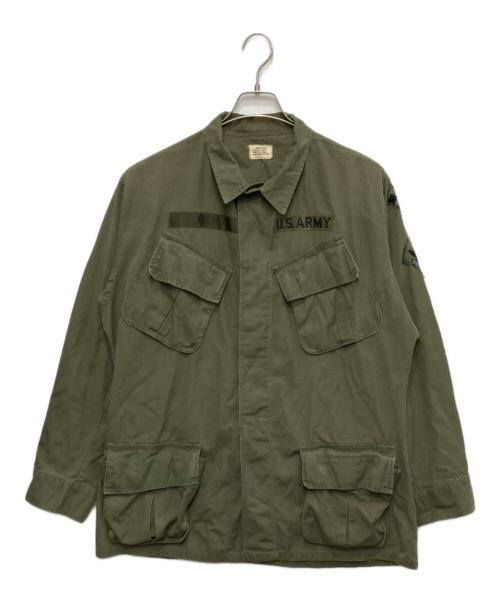 US ARMY（ユーエスアーミー）US ARMY (ユーエスアーミー) 5thタイプ ジャングルファティーグジャケット グリーン サイズ:Mの古着・服飾アイテム