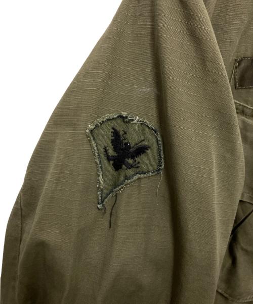 US ARMY（ユーエスアーミー）US ARMY (ユーエスアーミー) 5thタイプ ジャングルファティーグジャケット グリーン サイズ:Mの古着・服飾アイテム