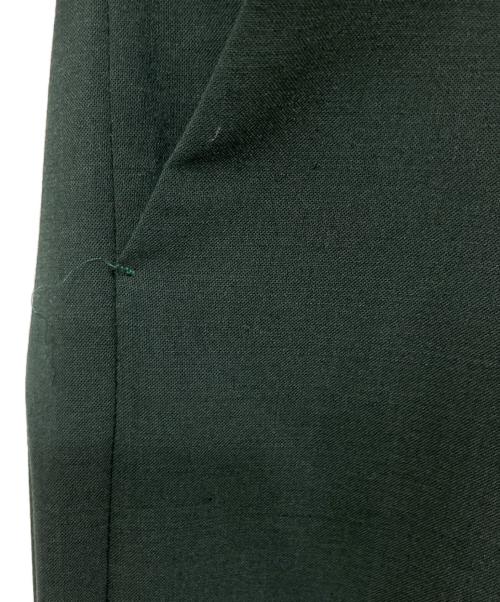 MEGMIURA（メグミウラ）MEGMIURA (メグミウラ) スラックス グリーン サイズ:38の古着・服飾アイテム