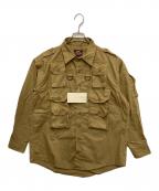 Willis&Geigerウィリスアンドガイガー）の古着「HW Utility Shirt」｜ベージュ