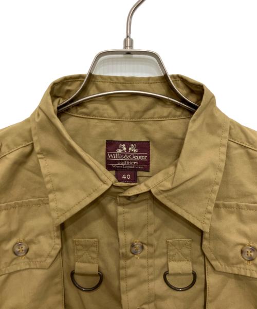 Willis&Geiger（ウィリスアンドガイガー）Willis&Geiger (ウィリスアンドガイガー) HW Utility Shirt ベージュ サイズ:40 未使用品の古着・服飾アイテム