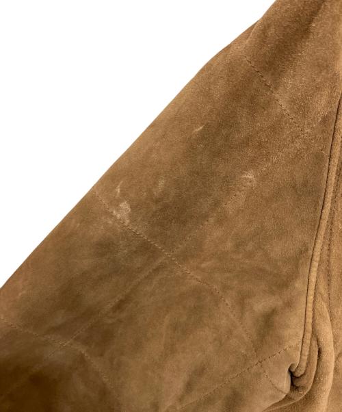 Aquascutum（アクアスキュータム）Aquascutum (アクアスキュータム) スウェードハンティングコート ブラウン サイズ:50の古着・服飾アイテム