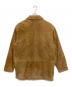 Aquascutum (アクアスキュータム) スウェードハンティングコート ブラウン サイズ:50：12000円
