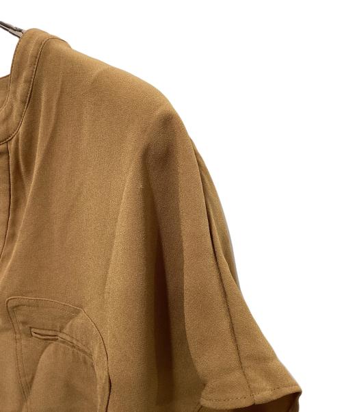 theory（セオリー）theory (セオリー) Powder Crepe PKT Popover N ブラウン サイズ:Sの古着・服飾アイテム