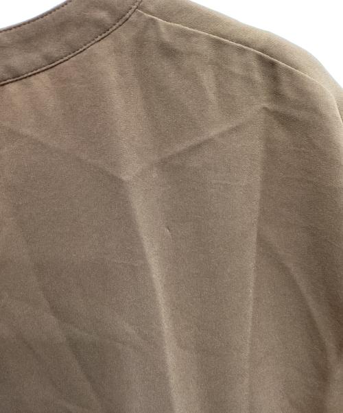 theory（セオリー）theory (セオリー) Powder Crepe PKT Popover N ブラウン サイズ:Sの古着・服飾アイテム