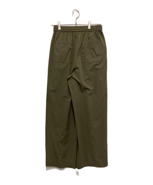 JOURNAL STANDARD relume（ジャーナルスタンダード レリューム）JOURNAL STANDARD relume (ジャーナルスタンダード レリューム) 撥水タックイージーパンツ グリーン サイズ:38の古着・服飾アイテム