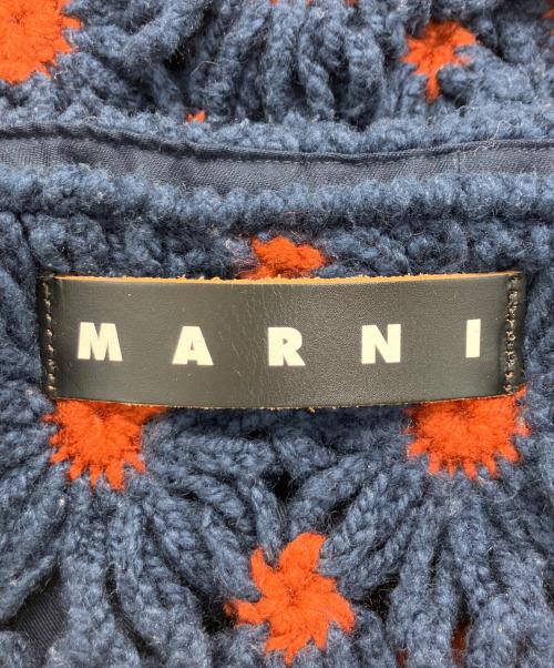 MARNI（マルニ）MARNI (マルニ) フィッシュバッグ ネイビーの古着・服飾アイテム