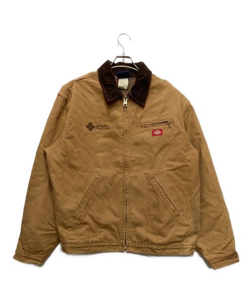 Dickies（ディッキーズ）Dickies (ディッキーズ) ブランケットライナーワークジャケット ブラウン サイズ:XLの古着・服飾アイテム