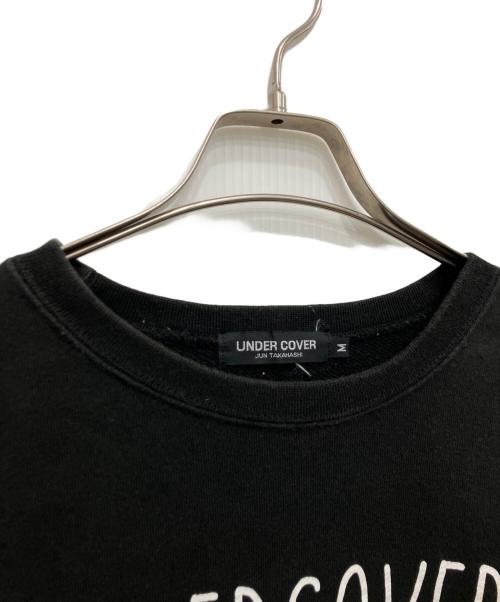UNDERCOVER（アンダーカバー）UNDERCOVER (アンダーカバー) ロゴプリントスウェット ブラック サイズ:Mの古着・服飾アイテム