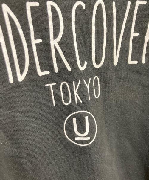 UNDERCOVER（アンダーカバー）UNDERCOVER (アンダーカバー) ロゴプリントスウェット ブラック サイズ:Mの古着・服飾アイテム