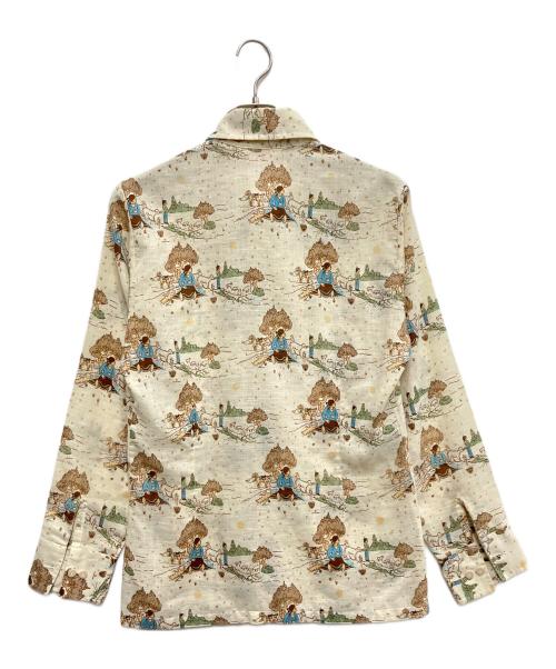 LEVI'S Panatera（リーバイスパナテラ）LEVI'S Panatera (リーバイスパナテラ) インディアンプリントシャツ ホワイト サイズ:不明の古着・服飾アイテム