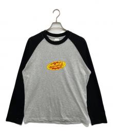 PALACE（パレス）の古着「TIBETAN POTALA LONGSLEEVEカットソー」｜グレー×ブラック