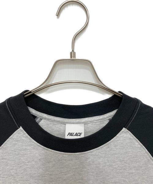 PALACE（パレス）PALACE (パレス) TIBETAN POTALA LONGSLEEVEカットソー グレー×ブラック サイズ:Mの古着・服飾アイテム