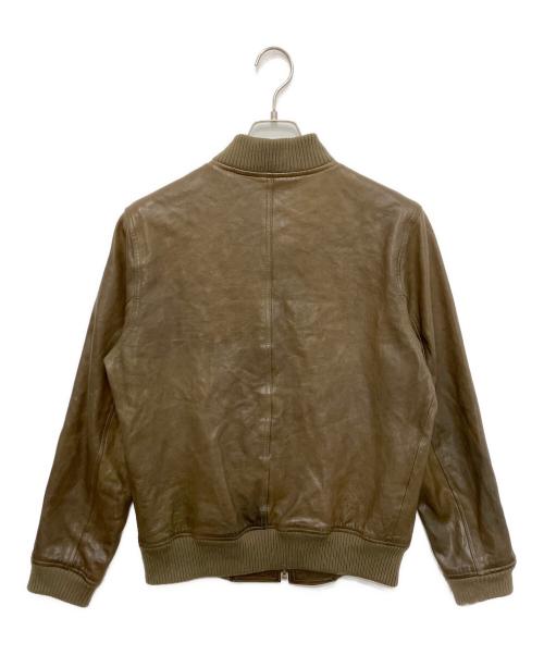 STEVEN ALAN（スティーブンアラン）STEVEN ALAN (スティーブンアラン) レザージャケット ブラウン サイズ:Mの古着・服飾アイテム