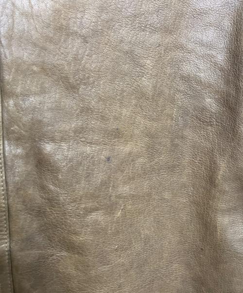 STEVEN ALAN（スティーブンアラン）STEVEN ALAN (スティーブンアラン) レザージャケット ブラウン サイズ:Mの古着・服飾アイテム