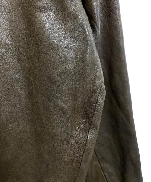 STEVEN ALAN（スティーブンアラン）STEVEN ALAN (スティーブンアラン) レザージャケット ブラウン サイズ:Mの古着・服飾アイテム