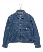 PALACEパレス）の古着「STITCH DENIM JACKET」｜ブルー