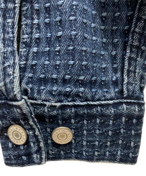 PALACE（パレス）PALACE (パレス) STITCH DENIM JACKET ブルー サイズ:Sの古着・服飾アイテム