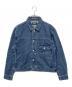 PALACE（パレス）の古着「STITCH DENIM JACKET」｜ブルー