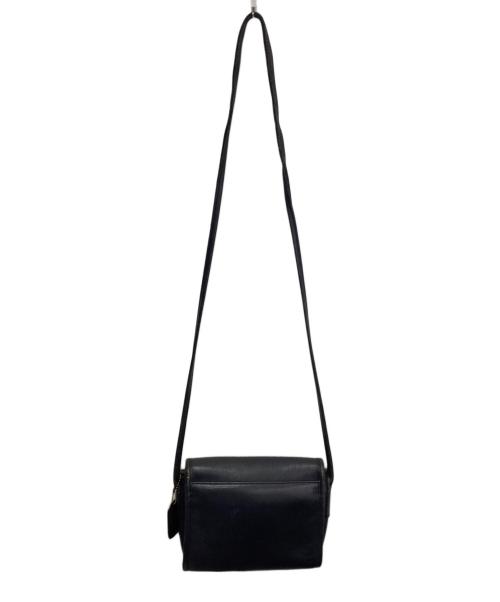 COACH（コーチ）COACH (コーチ) フラップショルダーバッグ ネイビーの古着・服飾アイテム