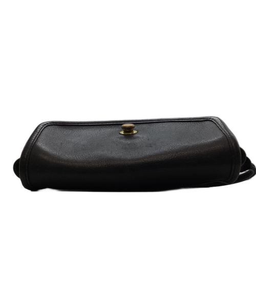 COACH（コーチ）COACH (コーチ) フラップショルダーバッグ ネイビーの古着・服飾アイテム