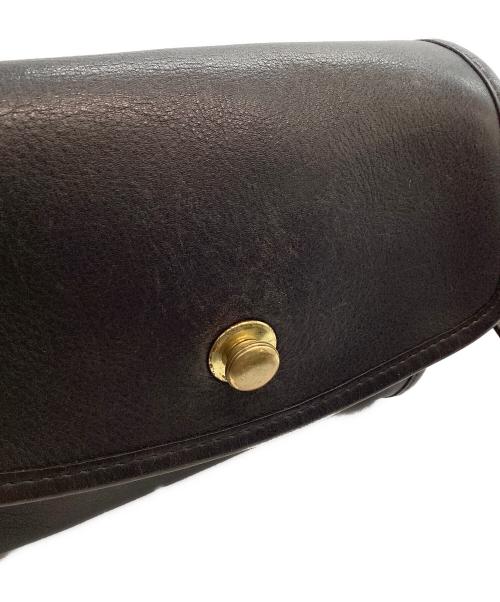 COACH（コーチ）COACH (コーチ) フラップショルダーバッグ ネイビーの古着・服飾アイテム