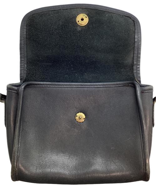 COACH（コーチ）COACH (コーチ) フラップショルダーバッグ ネイビーの古着・服飾アイテム