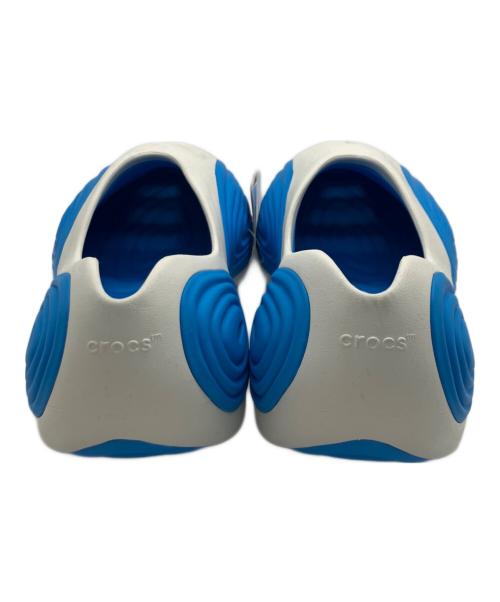 crocs（クロックス）crocs (クロックス) rippleサンダル ホワイト×ブルー サイズ:27cmの古着・服飾アイテム