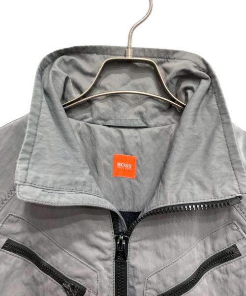 BOSS HUGO BOSS（ボス ヒューゴボス）BOSS HUGO BOSS (ボス ヒューゴボス) オールドフライトジャケット グレー サイズ:38Rの古着・服飾アイテム