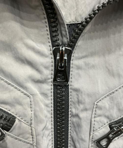 BOSS HUGO BOSS（ボス ヒューゴボス）BOSS HUGO BOSS (ボス ヒューゴボス) オールドフライトジャケット グレー サイズ:38Rの古着・服飾アイテム