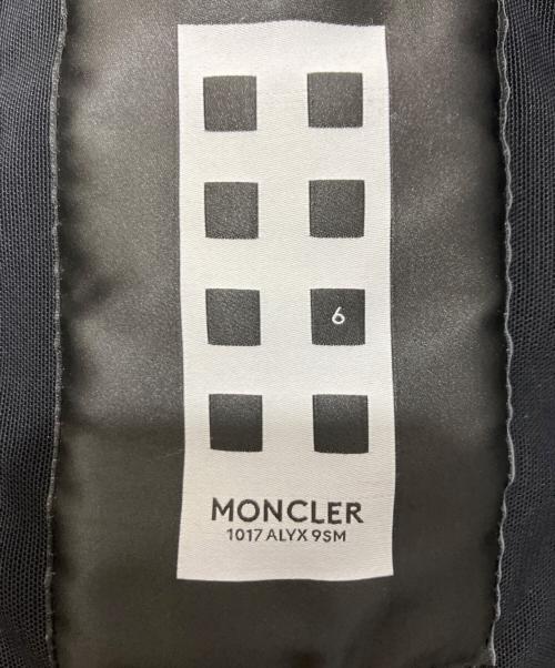 MONCLER（モンクレール）MONCLER (モンクレール) 1017 ALYX 9SM (テンセブンティーン アリクス ナインエスエム) ERISダウンジャケット ブラック サイズ:1の古着・服飾アイテム